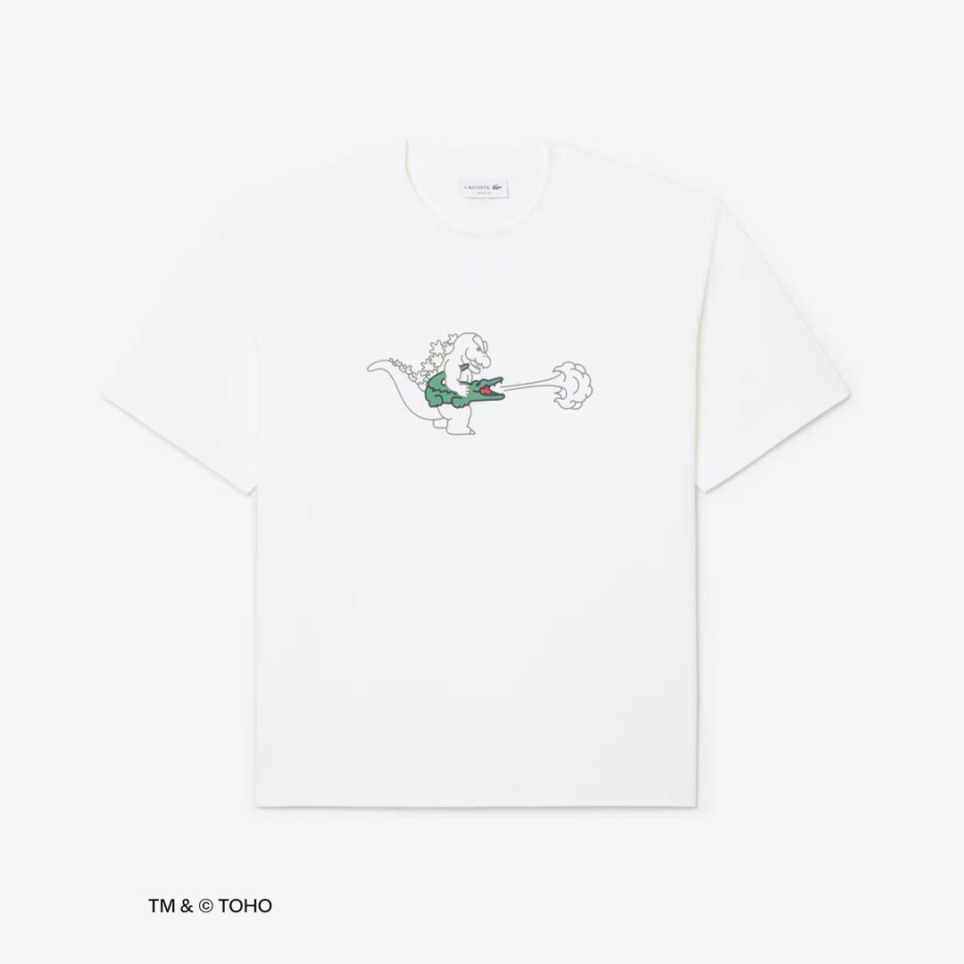Lacoste X Godzilla TShirt (Category: Tshirts & Polo Shirts ) located in Quezon City. Submitted by ceal.c (Listing ID 1464305025, Image 2). Description: .