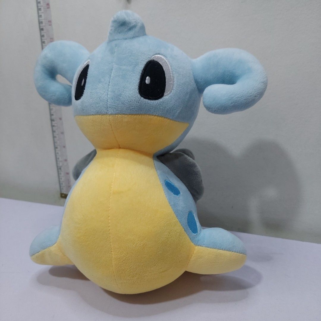 Lapras Ditto Plush Toy Ditto Stuffed Toy (Category: Plushies & Soft Toys) located in Pasig City. Submitted by muffinstoysshop (Listing ID 1464333464, Image 3). Description: Lapras Ditto Plush Toy Ditto Stuffed Toy - Size : 11 - INCH / 28 cm - Quantity: 1 pc - Good as new - Cleaned & Sanitized - Good Condition - What you see is what you get! - Item ON HAND ready for shipping - A great gift or collection Please keep following and supporting us, tha