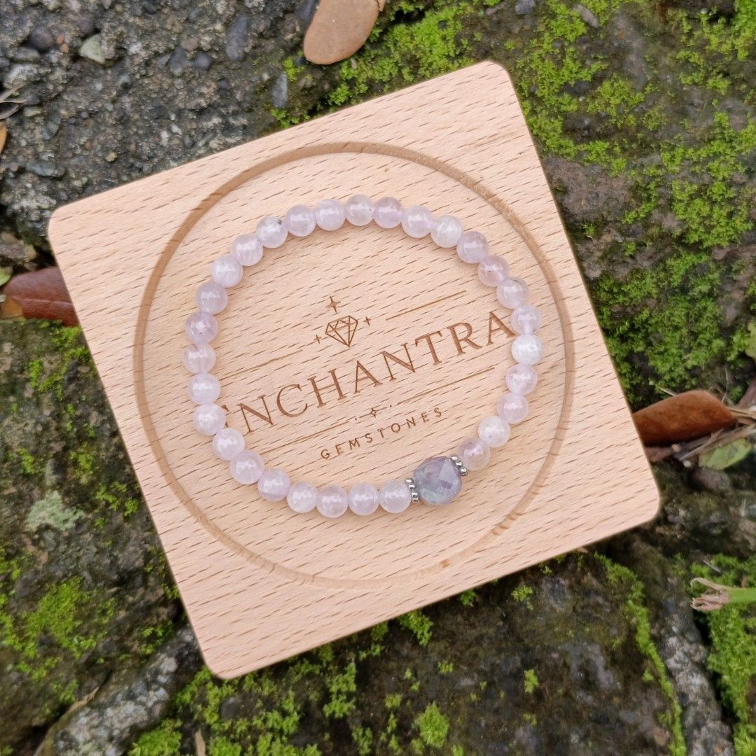 Lavender amethyst (Category: Bracelets) located in Manila. Submitted by enchantra_gems (Listing ID 1464184375, Image 1). Description: ✨ LAVENDER AMETHYST | NATURAL STONE BRACELET ✨ Delicate. Refined. Timeless. A beautifully curated bracelet featuring natural Lavender Amethyst, selected for its soft lilac tones and naturally unique character. Each stone carries its own subtle variations, making every piece truly one of a kind. 💜 Lavender Amethyst