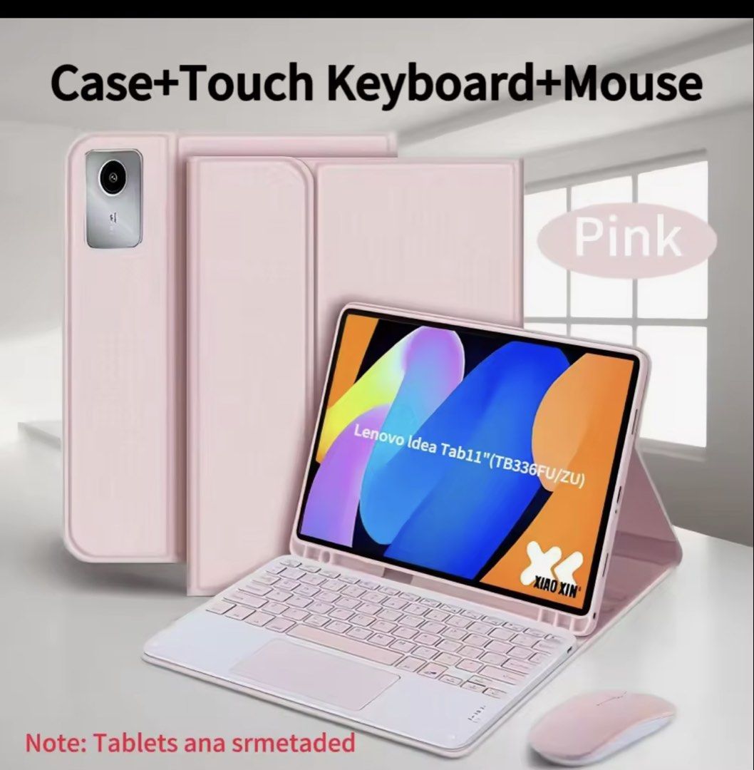 Lenovo idea tab case w/ keyboard and mouse (Category: Cases & Sleeves) located in Taytay. Submitted by correajuliet (Listing ID 1464263950, Image 1). Description: .