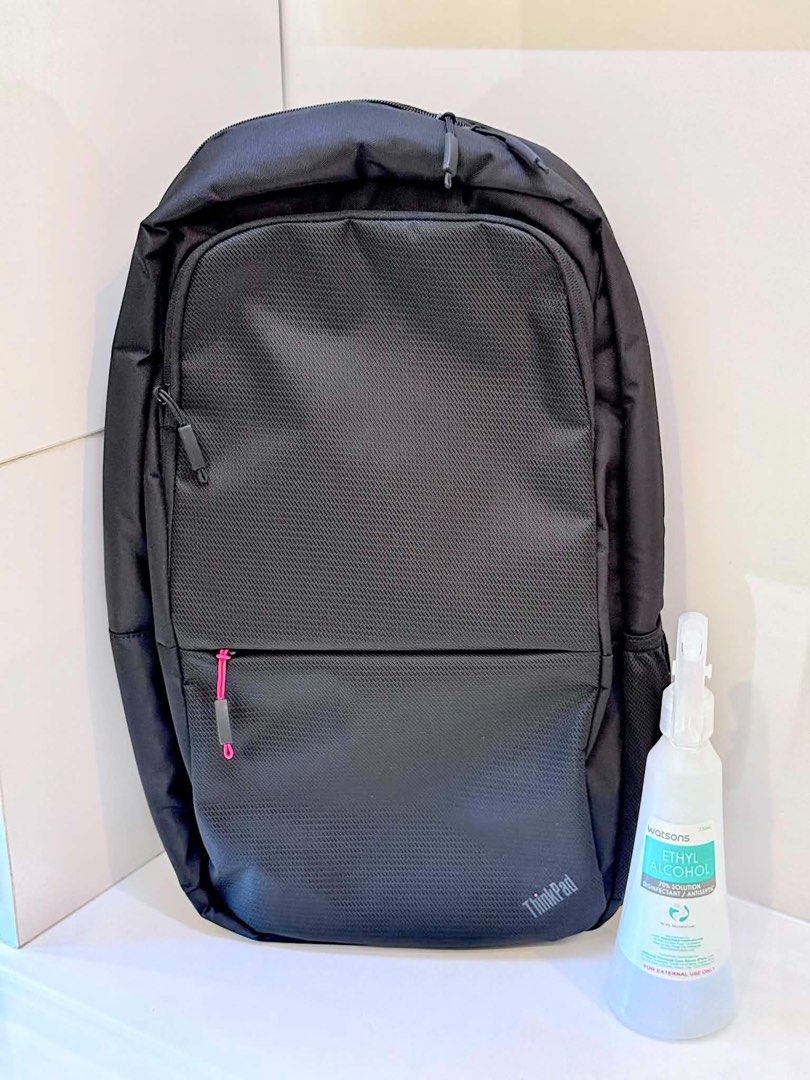 Lenovo Slim Black Laptop Multi Pocket Backpack (Category: Laptop Bags & Sleeves) located in Taguig. Submitted by annebydesign (Listing ID 1464278037, Image 2). Description: Selling this Lenovo Slim Black Laptop Multi Pocket Backpack for ₱1500. Retail for ₱3k •Brand new. From the US RFS: Husband replace his laptop backpack- he bought 3 pcs diff size. This one too small daw- the other one I sent to Leyte, yung type nya that’s the one he’s using •Fi