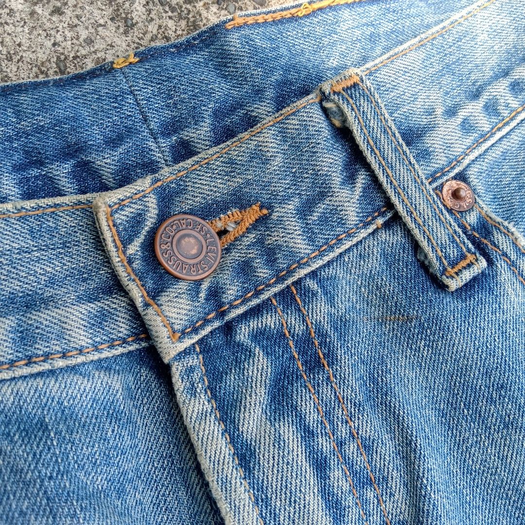 LEVI STRAUSS (Category: Jeans) located in Davao. Submitted by marley_selection (Listing ID 1464291353, Image 2). Description: LEVI STRAUSS 506 RELAXED STRAIGHT FIT - waist 17 inseam 31 verygood condition 500 + sf💸 - matina crossing, davao city can ship nationwide📦✈️.