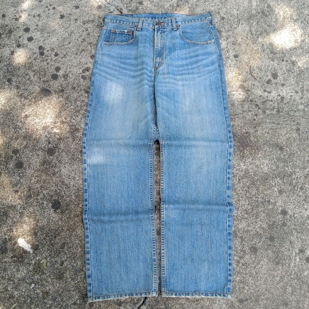 LEVI STRAUSS (Category: Jeans) located in Davao. Submitted by marley_selection (Listing ID 1464291353, Image 1). Description: LEVI STRAUSS 506 RELAXED STRAIGHT FIT - waist 17 inseam 31 verygood condition 500 + sf💸 - matina crossing, davao city can ship nationwide📦✈️.