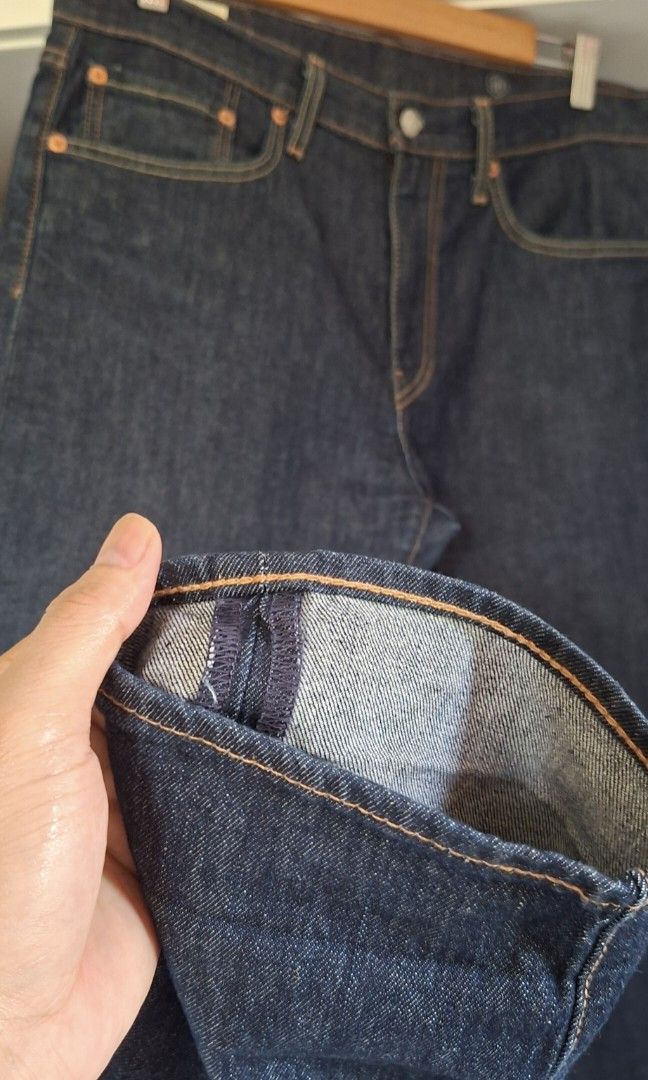 Levis 502 Premium leather patch (Category: Jeans) located in Manila. Submitted by jacobpablorams (Listing ID 1464156902, Image 2). Description: For Sale pre owned levis 502 premium leather patch size 32x32 on tag dark indigo colorway prang Raw denim medyo matingkad made in pakistan 💯% Original✅️ actual pwde sa 32-33 strech no issues good as brandnew premium po !!! 1,999 php only✅️ location bulacan bulcan📍.