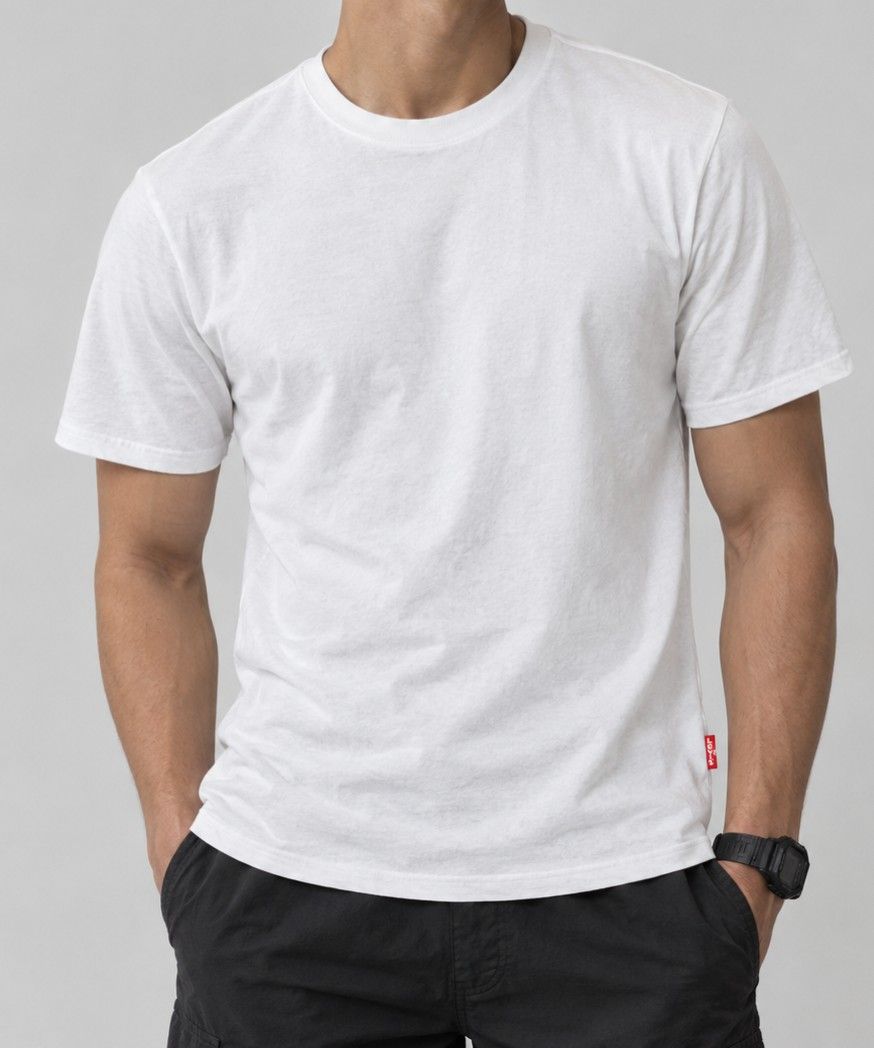 LEVIS CLASSIC WHITE CREWNECK SHIRT size Medium (Category: Tshirts & Polo Shirts ) located in Irosin. Submitted by jamilflor (Listing ID 1464310246, Image 1). Description: LEVIS CLASSIC WHITE CREWNECK SHIRT As new No major issue Size Medium on tag Excellent condition 22 x 29 measurements -.