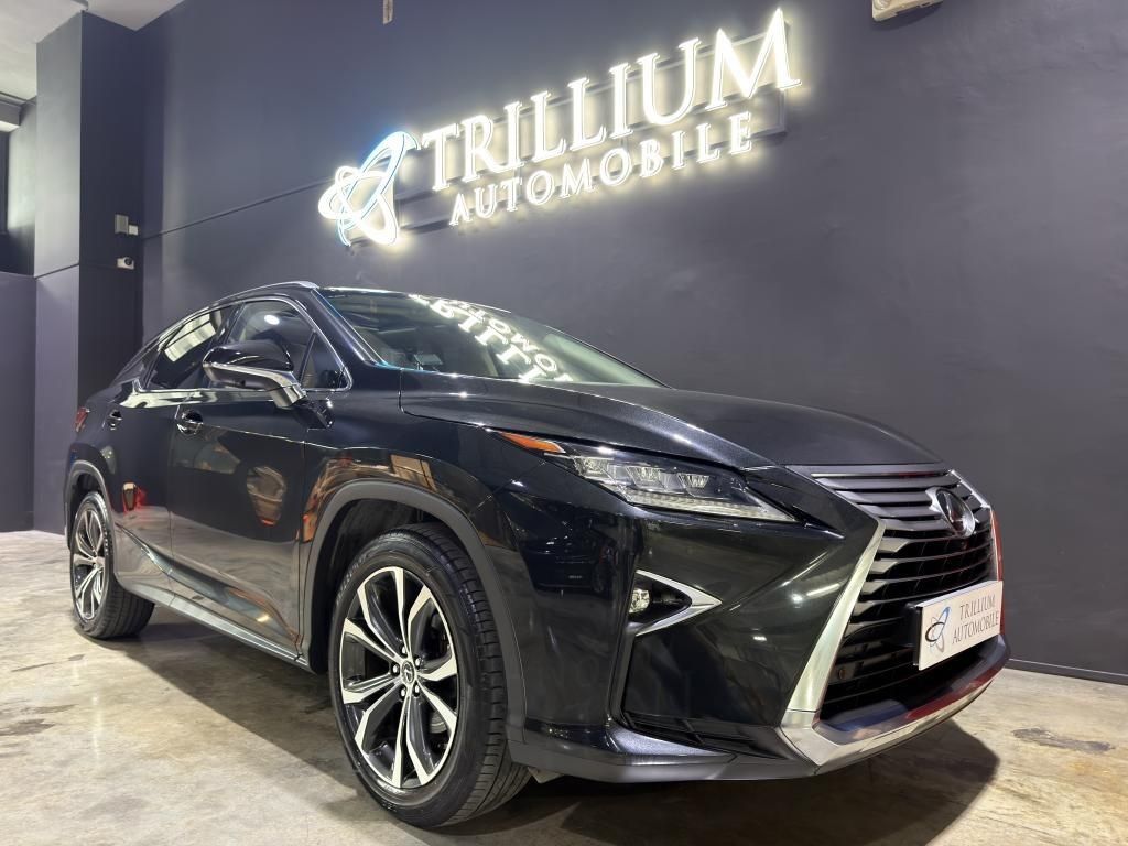 Lexus RX300 2.0 Luxury (A) (Category: Used Cars) located in Singapore. Submitted by trillium.auto (Listing ID 1464282764, Image 1). Description: 🚘 Vehicle Features 2.0L turbocharged 4 cylinder engine (8AR-FTS), producing 234bhp and 350nm of torque, 6 speed auto transmission. 4WD, keyless entry/start/stop 🚘 Accessories Lexus infotainment system, Bluetooth, navigation system, 360 parking camera and sensors, electric seats, ventilated seats, elect