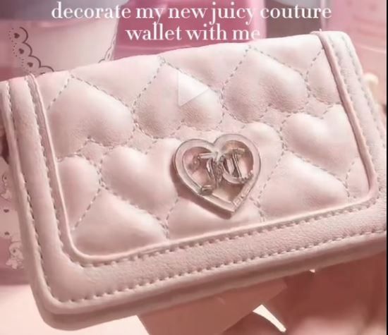 LF > JUICY COUTURE PINK BIFOLD WALLET (Category: Wallets & Card Holders) located in Quezon City. Submitted by xi_verllen (Listing ID 1464149774, Image 1). Description: looking for this juicy couture bifold wallet, dm me if you have! if you have other designs but a bifold wallet in a pink colorway, just dm me, we can negotiate if i like it or not. pass to brighter pink colorway thank you!.