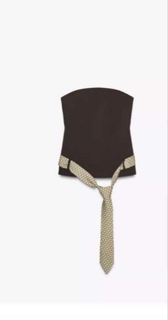 Lf Zara tube top (Category: Blouses) located in Manila. Submitted by rekupicks (Listing ID 1464250101, Image 2). Description: Looking for Zara tube top with tie on the waist.