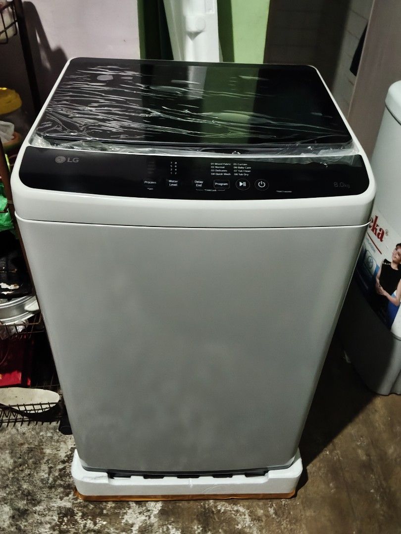 LG 8.0kg (Category: Washing Machines and Dryers) located in Manila. Submitted by wiseocean.876ede (Listing ID 1464160405, Image 2). Description: Selling LG Automatic Washing Machine. 10months old bihira lang nagagamit. RFS: lilipat na ng bahay. walang running water sa lilipatan kaya di madadala.