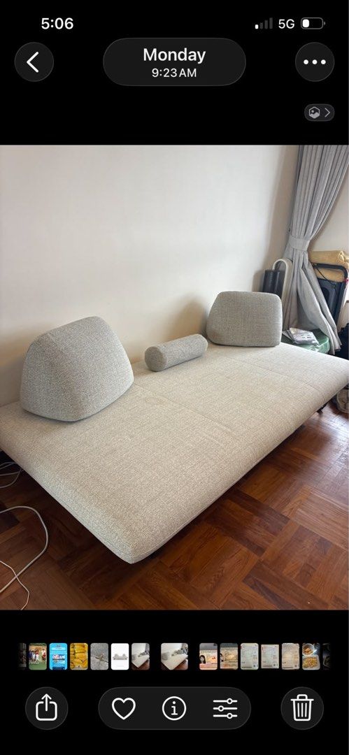 Ligne Roset Murtoli （分類：梳化）位於 Hong Kong。 由 apple_9323 提交（商品編號 1464293461，圖片 2）。簡介： Lignet Roset Murtoli outdoor daybed with original receipt 。