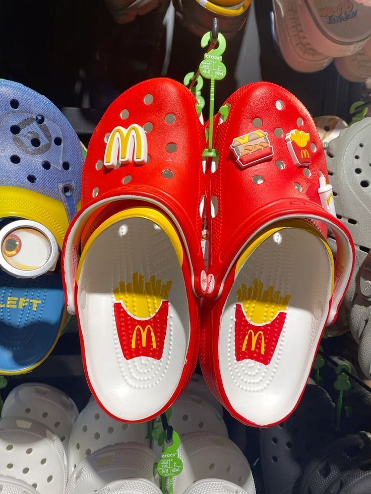 Limited Edition Mcdo Clog (Category: Shoe inserts) located in Rizal. Submitted by hiraya16 (Listing ID 1464330941, Image 2). Description: Limited Sizes only Available Onhand ready to ship. DM ✉️ J&T - Lalamove - LBC.