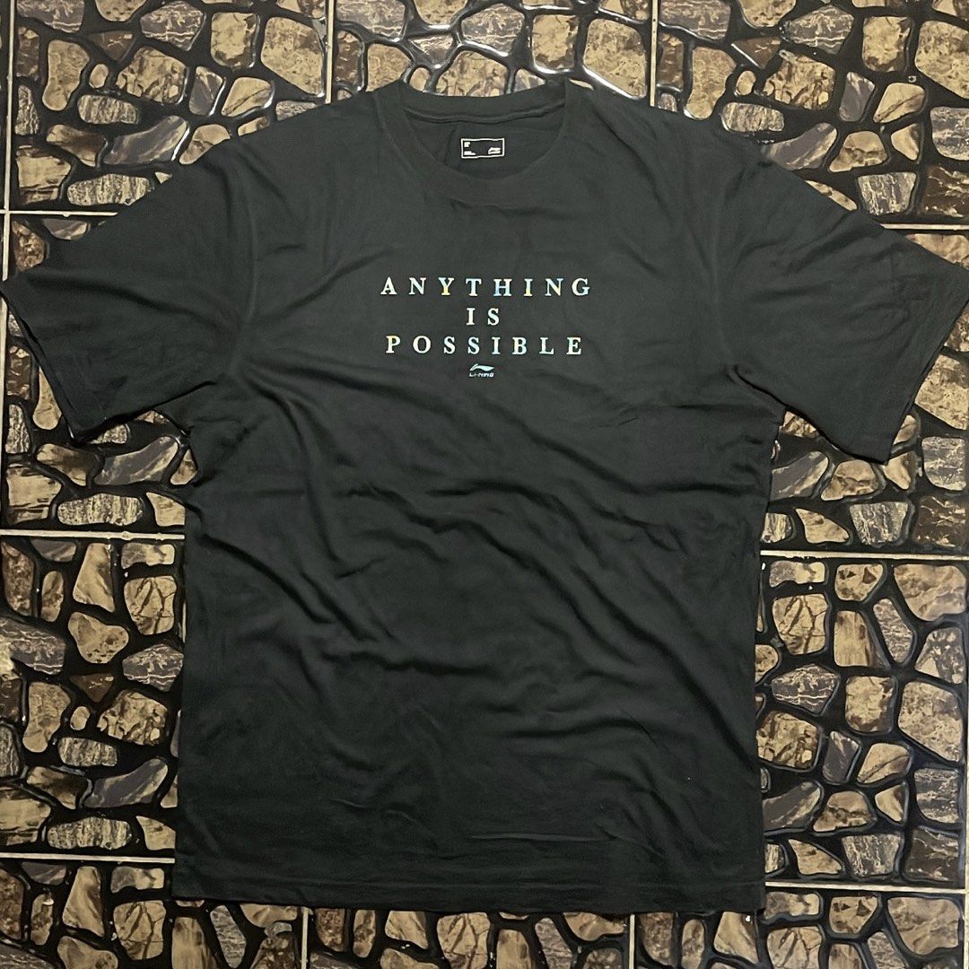 Li-Ning Lifestyle Training Summer Tee 'Black' (Category: Tshirts & Polo Shirts ) located in Manila. Submitted by kentjoshua051306 (Listing ID 1464152490, Image 1). Description: AUTHENTIC Li-Ning Lifestyle Training Summer Tee ‘Black’ (Model: AHST451-3) EXCELLENT CONDITION XXL ON TAG.