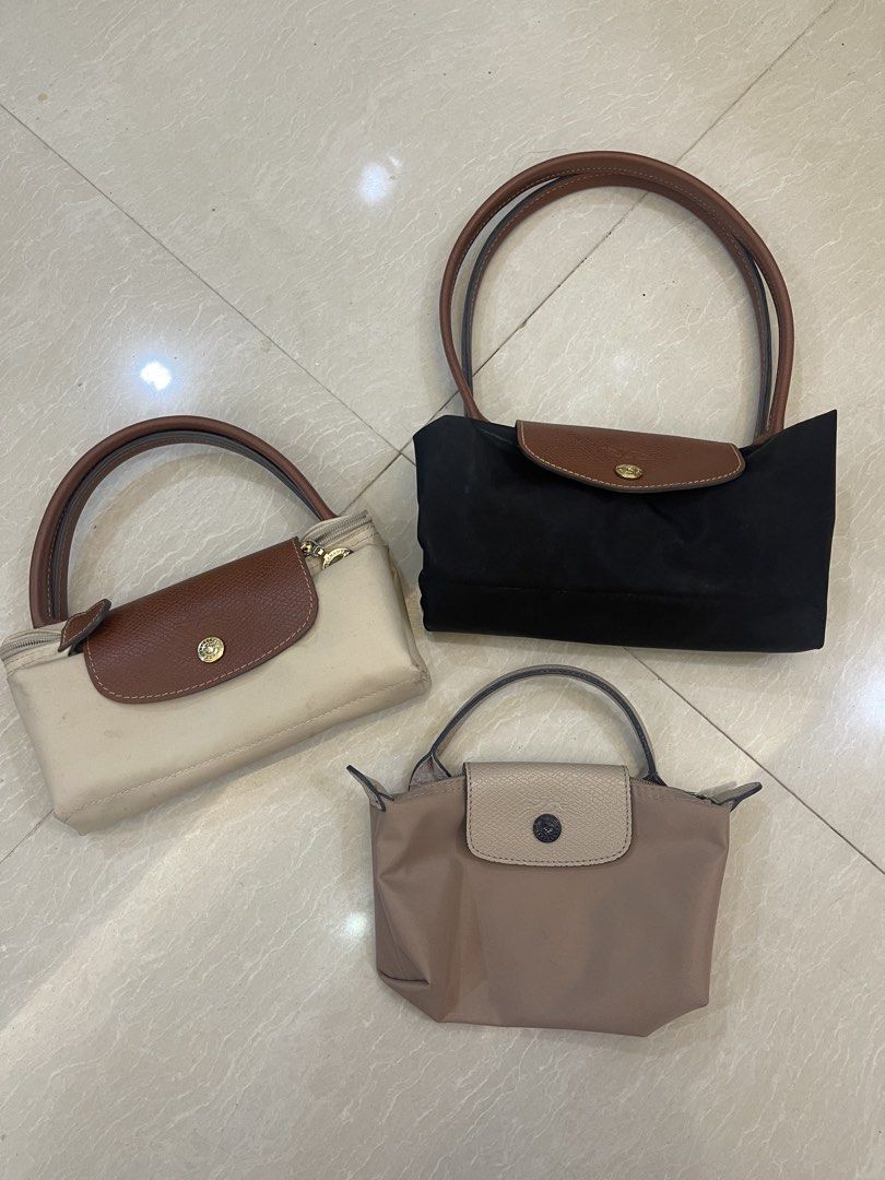 Longchamp Le Pliage Tote Bags (Category: Luxury Bags & Wallets) located in Quezon City. Submitted by sjlaguatan (Listing ID 1464239194, Image 1). Description: - TAKE ALL - Longchamp Le Pliage tote bags - Material: Classic nylon with leather handles and trim - Ideal for everyday use and travel.