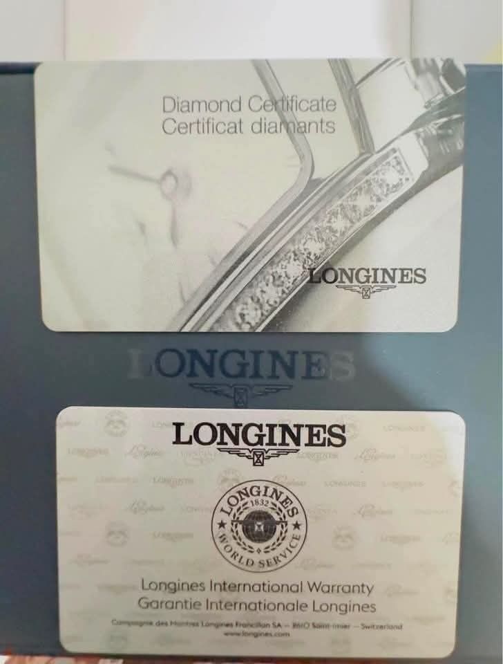 Longines Watch with Box and Papers (Category: Luxury Watches) located in Manila. Submitted by mayvprofeta (Listing ID 1464241170, Image 3). Description: - Authentic Longines Watch - Model/Ref No. L4.774.4.27.6 - Case/Boite No. 44375583 - White Dial - Stainless Steel Bracelet - Includes Original Box - Includes International Warranty Card - Includes Diamond Certificate - Purchase Date: 16/02/19.