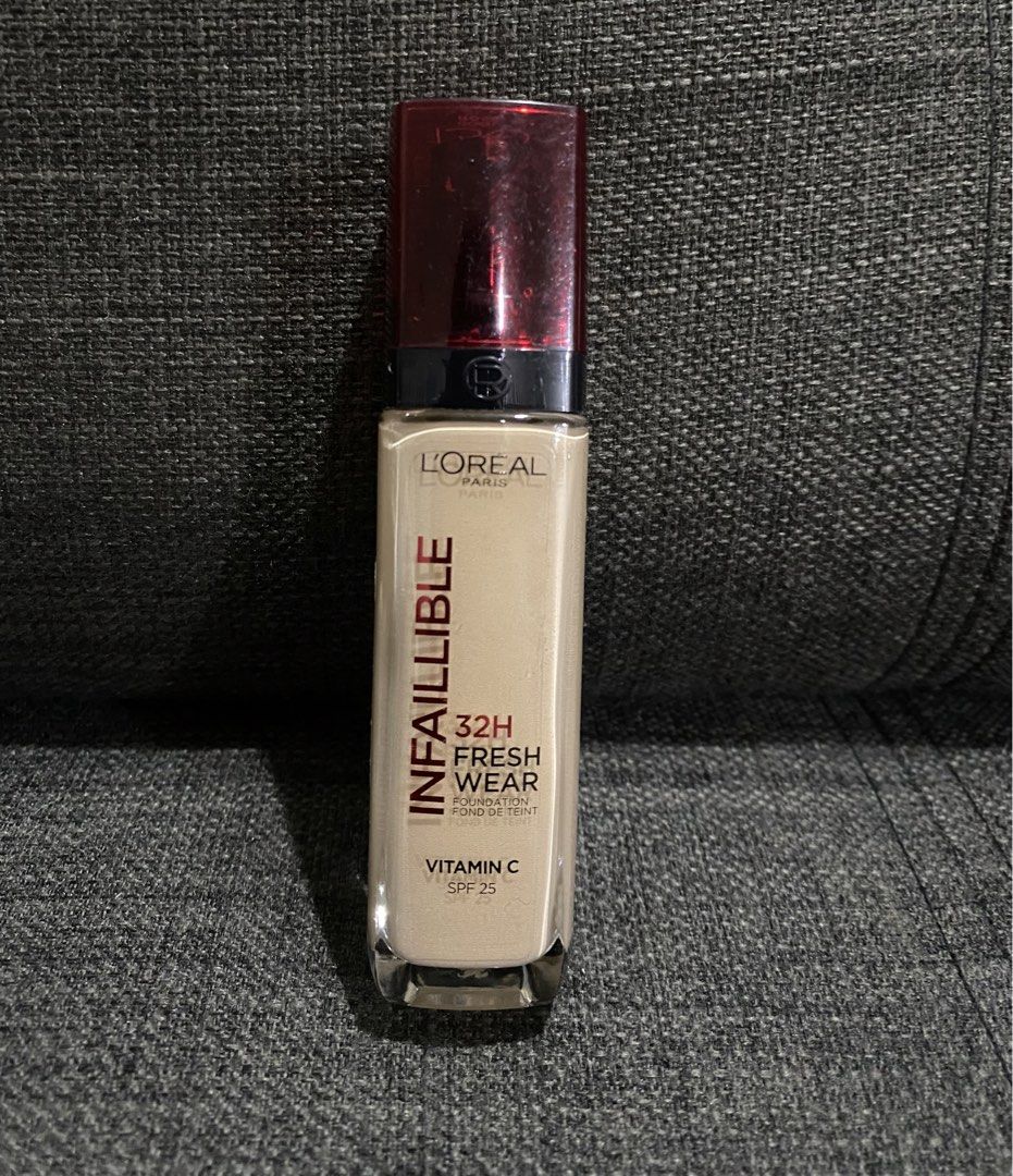 Loreal Infallable Foundation (rfs: wrong shade) (Category: Makeup) located in Manila. Submitted by pinkmoschino (Listing ID 1464244579, Image 1). Description: Used Once RFS: Wrong Shade Shade: 130 cool.
