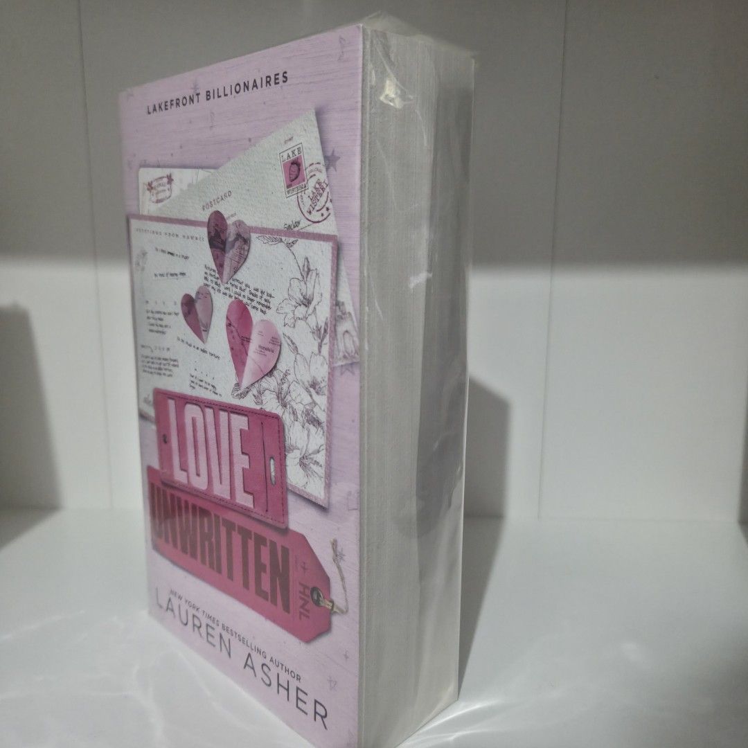 Love Unwritten by Lauren Asher (Category: Storybooks) located in Rizal. Submitted by crowncoffeereads (Listing ID 1464144124, Image 2). Description: US Copy 📍MOP: Gcash/Bank Transfer 📍MOD: J&T/Lalamove/Grab 📍Location: San Mateo, Rizal ✅️All books are authentic. ✅️Last price as listed. ✅️Kindly message me for the book condition. ✅️Shipping fee will be shouldered by the buyer..
