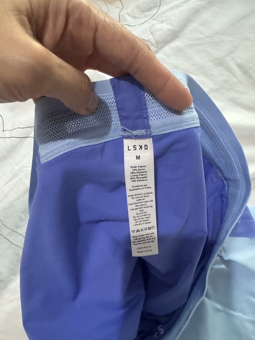 LSKD Accelerate Shorts (Medium). NEVER USED (Category: Activewear) located in Cainta. Submitted by jayequerubin (Listing ID 1464233264, Image 2). Description: BRAND NEW NEVER WORN Bought this in Sydney Bondi Junction Branch of LSKD RFS: Switching to Small buying small incase I get to sell this.