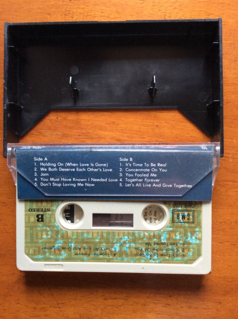 LTD Togetherness Cassette Tape (Category: CDs & DVDs) located in Silang. Submitted by lawrencenorthey (Listing ID 1464193806, Image 2). Description: - LTD Togetherness cassette tape - Features popular songs like 'Holding On' and 'It's Time To Be Real' - High-quality recording with Dolby System - A must-have for any music collector - Full tracklist available in the product photos.