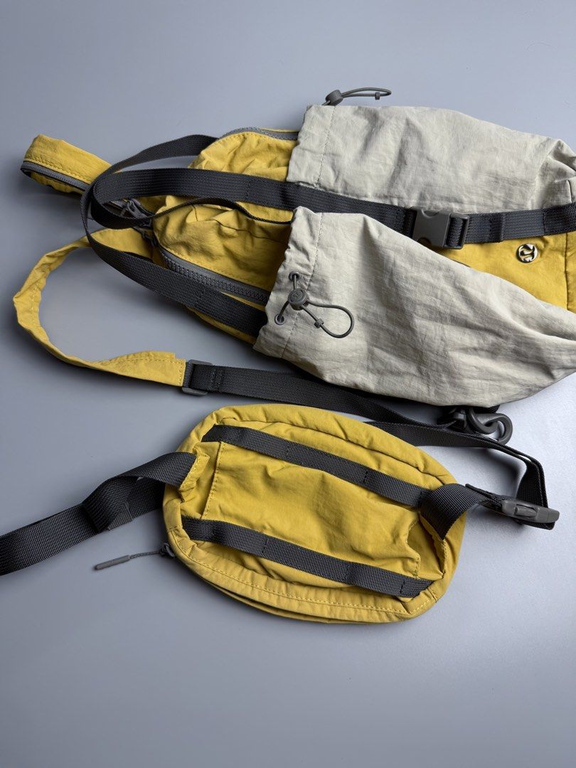 Lululemon 2way Backpack/Beltbag (Category: Backpacks) located in San Pablo. Submitted by zzz.archvs (Listing ID 1464264934, Image 3). Description: Still in excellent condition No any flaw Ykk zippers Detachable belt bag.