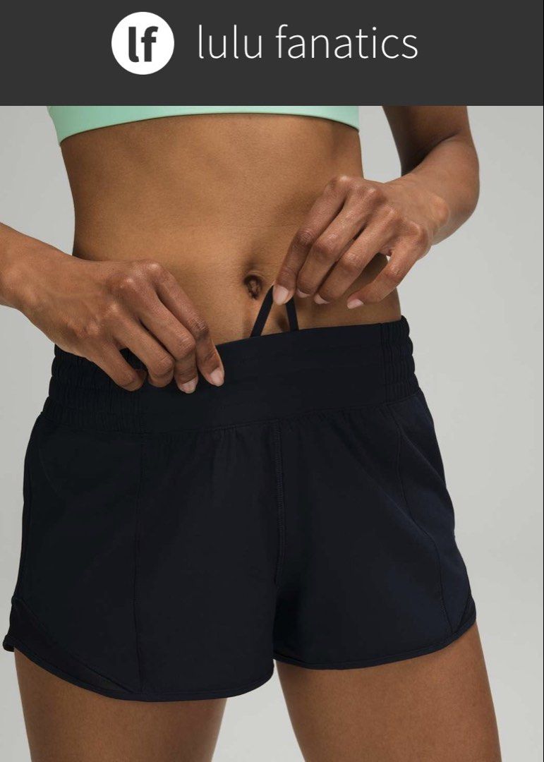 Lululemon Hotty Hot High-Rise Short 2.5" dot 4 (Category: Activewear) located in Iba. Submitted by xooperfindslb (Listing ID 1464286136, Image 1). Description: Lululemon Hotty Hot High-Rise Short 2.5” Dot 4 Color: true navy Good condition No issue.