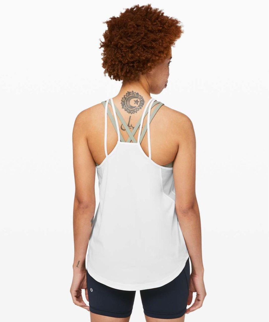 Lululemon Run Off-Route Tank (Category: Activewear) located in Los Banos. Submitted by darlingg01 (Listing ID 1464158805, Image 2). Description: Large .