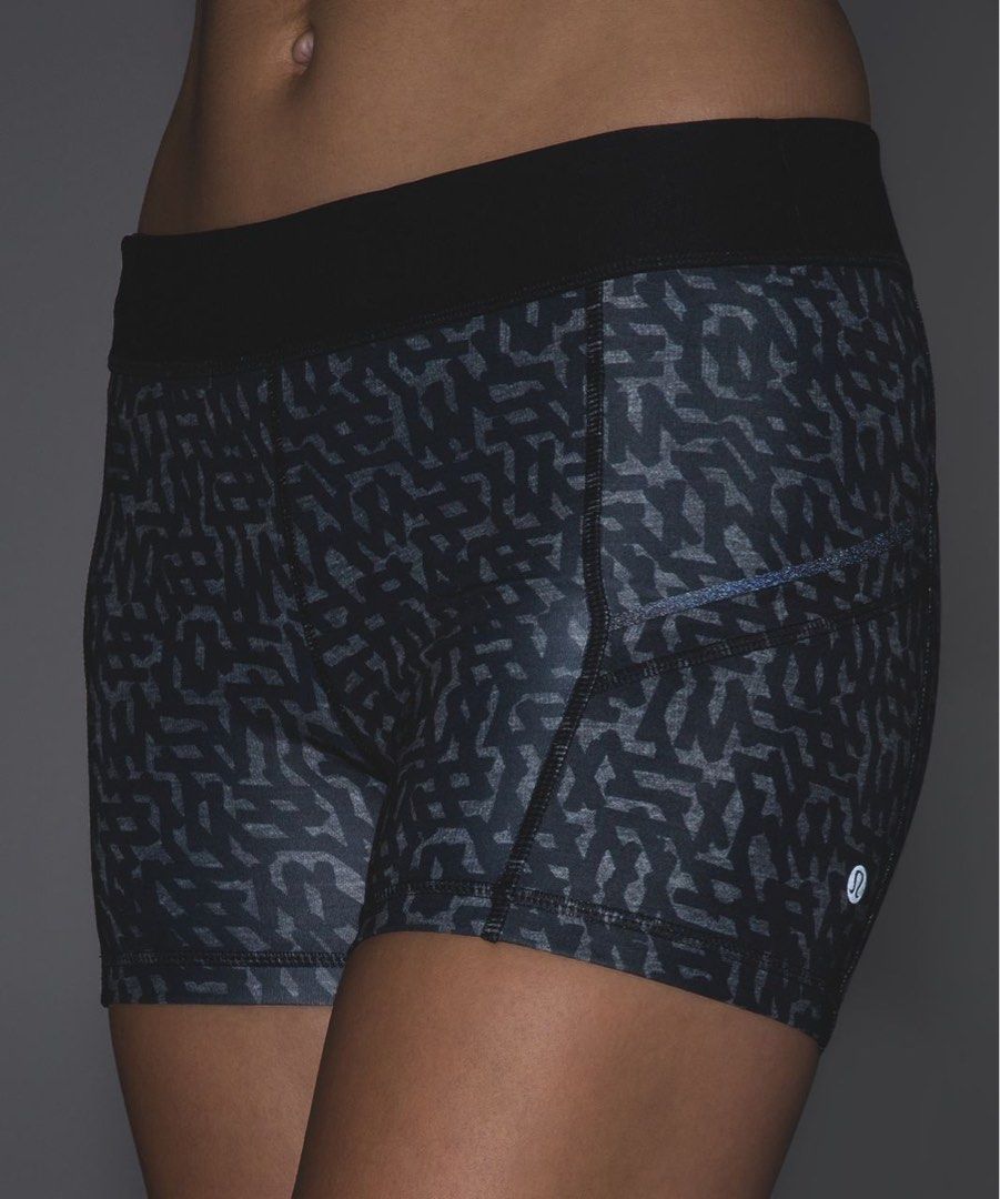 Lululemon What The Sport Short dot 2 (Category: Activewear) located in Iba. Submitted by xooperfindslb (Listing ID 1464280103, Image 1). Description: Lululemon What The Sport Short Dot 2 Color: Heathered Net Pop Black Multi May nakasulat sa band size na lululemon,d lang maxado visible Good condition No issue.