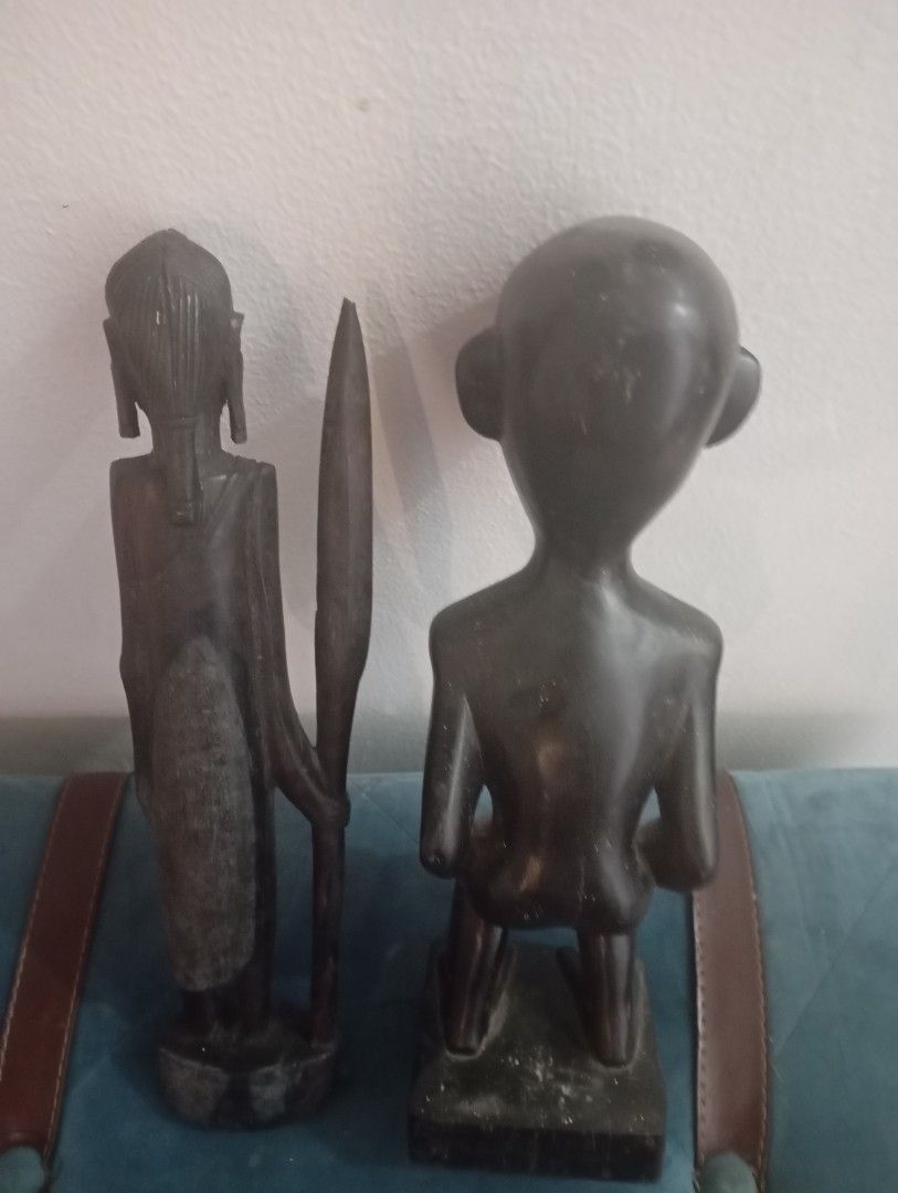 Mahogany tribal statue 2 pcs (Category: Religious Items) located in Las Pinas. Submitted by the_recycle_shop (Listing ID 1464151694, Image 3). Description: Selling as set 12 inches tall.