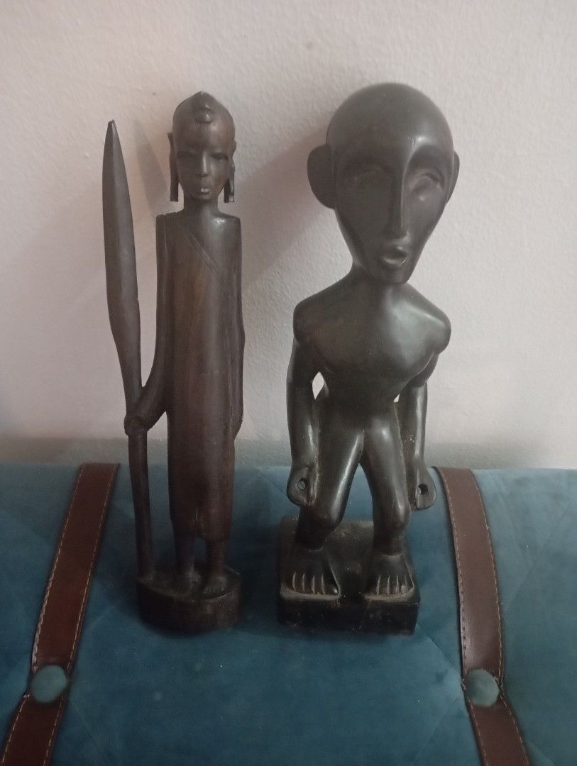 Mahogany tribal statue 2 pcs (Category: Religious Items) located in Las Pinas. Submitted by the_recycle_shop (Listing ID 1464151694, Image 1). Description: Selling as set 12 inches tall.