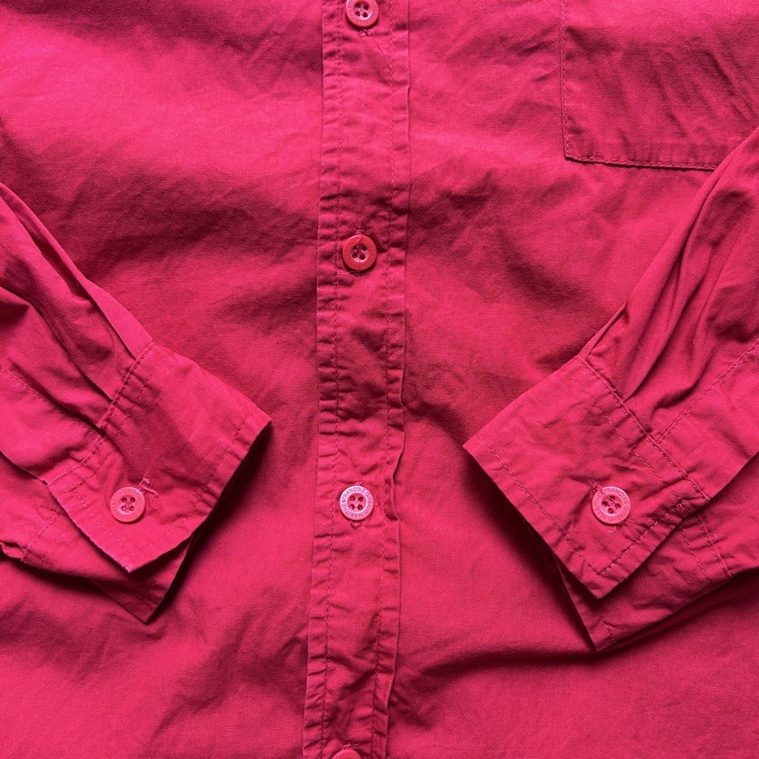 Marithe Fracois Girbuad Button down long sleeve (Category: Coats, Jackets and Outerwear) located in Butuan. Submitted by handpick8600 (Listing ID 1464175713, Image 3). Description: "24 width "29 length Scratch on tag only Already washed Good condition 📍Butuan City, Agusan Del Norte 8600.