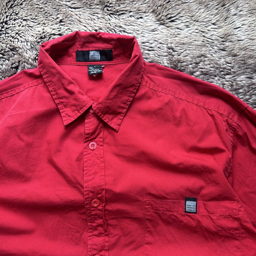 Marithe Fracois Girbuad Button down long sleeve (Category: Coats, Jackets and Outerwear) located in Butuan. Submitted by handpick8600 (Listing ID 1464175713, Image 2). Description: "24 width "29 length Scratch on tag only Already washed Good condition 📍Butuan City, Agusan Del Norte 8600.