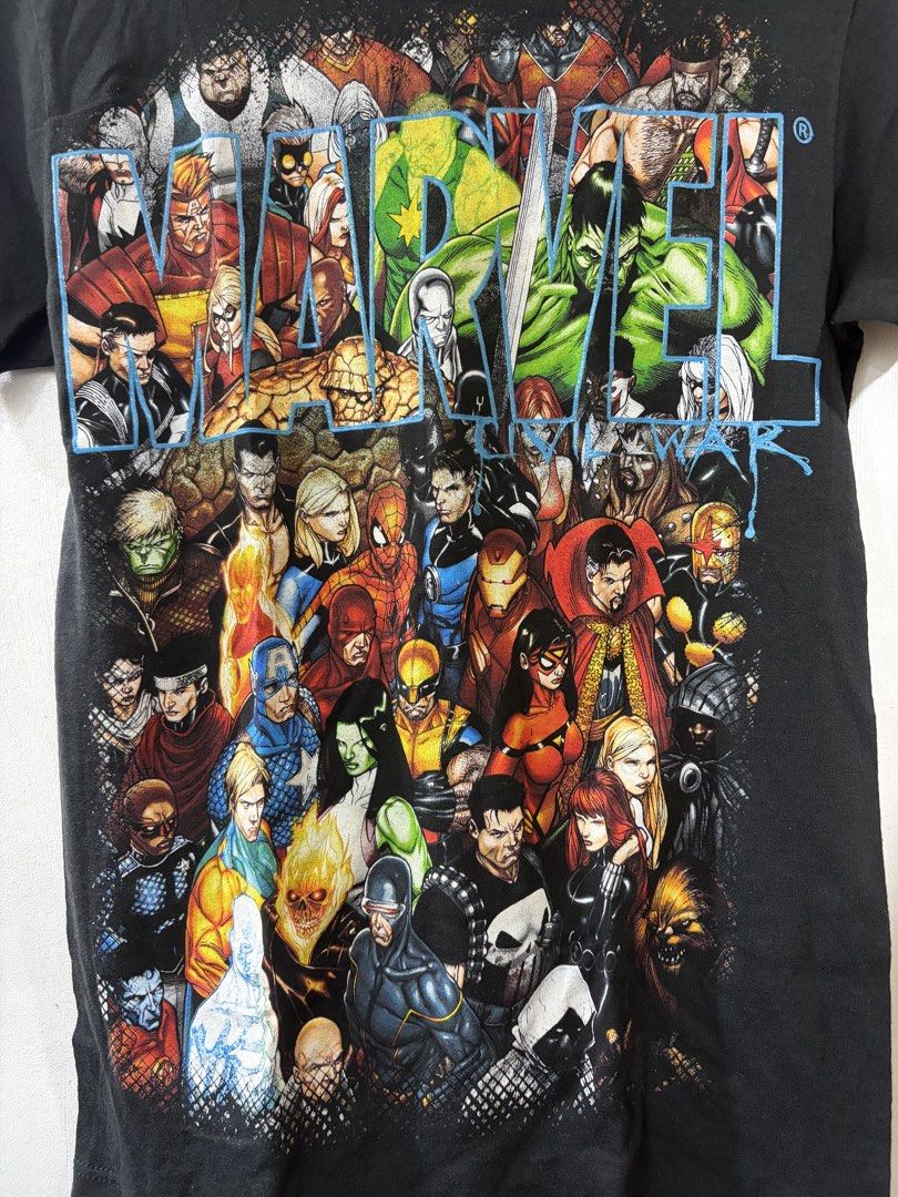 MARVEL MAD ENGINE (Category: Tshirts & Polo Shirts ) located in Subic. Submitted by johnarvin194250 (Listing ID 1464274794, Image 2). Description: size Small 18 width 27 length excellent condition.