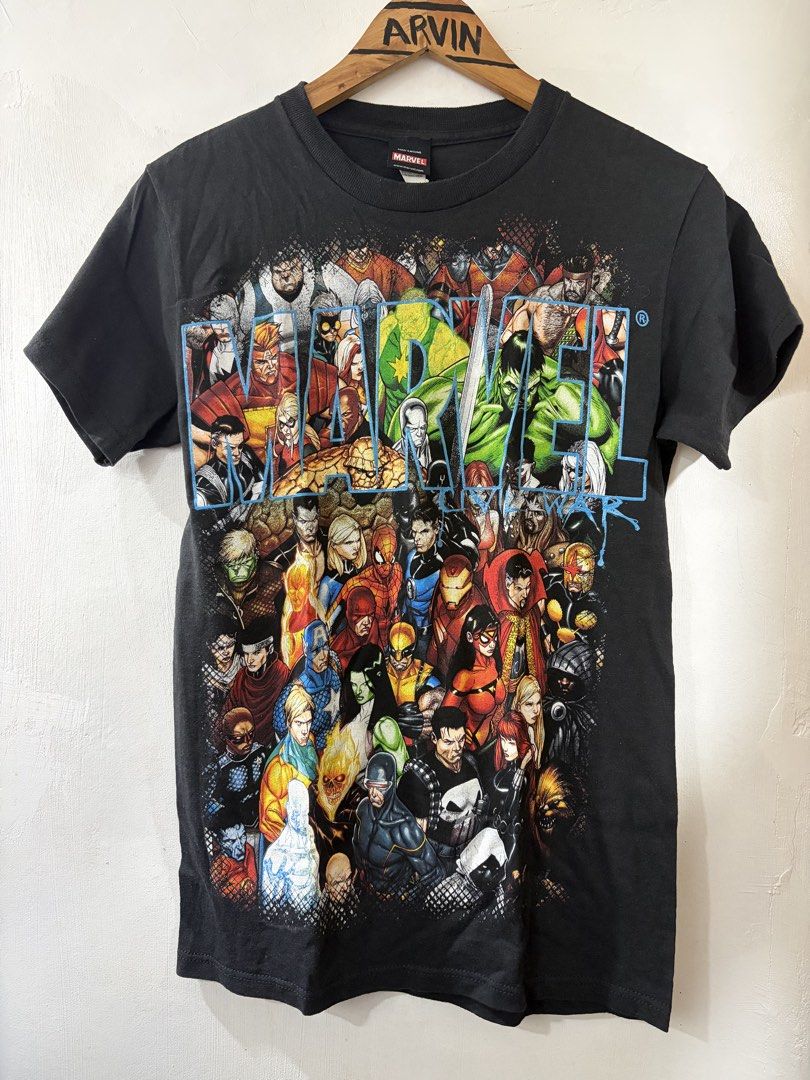 MARVEL MAD ENGINE (Category: Tshirts & Polo Shirts ) located in Subic. Submitted by johnarvin194250 (Listing ID 1464274794, Image 1). Description: size Small 18 width 27 length excellent condition.