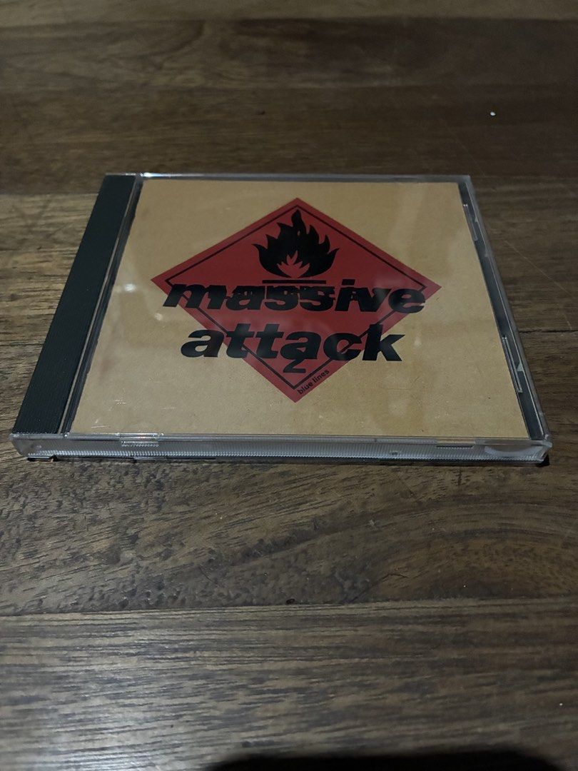 Massive Attack - Blue Lines (1991) (Category: CDs & DVDs) located in Quezon City. Submitted by yehonathansbox (Listing ID 1464248187, Image 1). Description: This is a preloved copy of Massive Attack’s debut album. CD is in overall good condition and playable with little to no marks on the disc .
