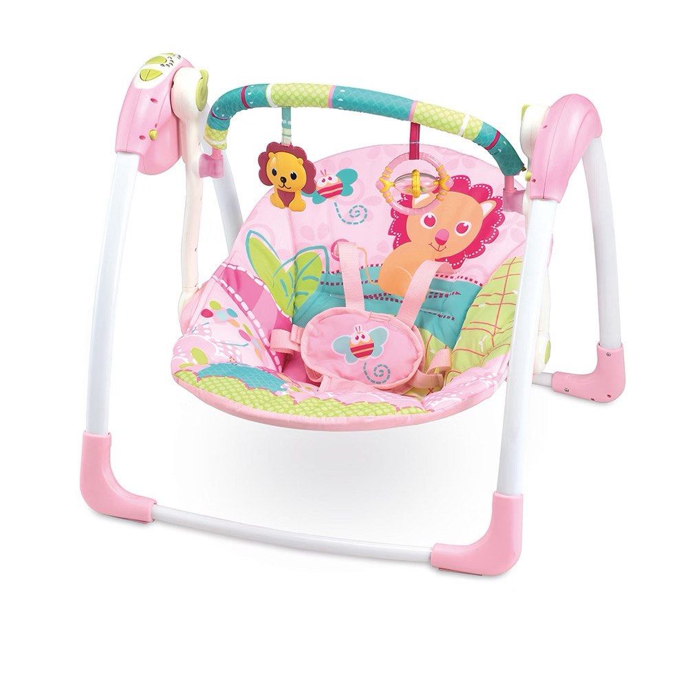 Foldable & Automatic Mastela Rocker/Swing (Category: Other Kids Furniture) located in Manila. Submitted by myrs23 (Listing ID 1464241742, Image 1). Description: Bought on July 18, 2026 at Landmark (no more box included) - BARELY USED, no damages, looks new - Mastela Portable Baby Swing - 3 Timer Settings - 5 Swing Speeds - 7 Melodies & Natural Sounds/white noise - Folds for Easy Storage - Includes Toy Bar - Perfect for Soothing & Entertaining Bab