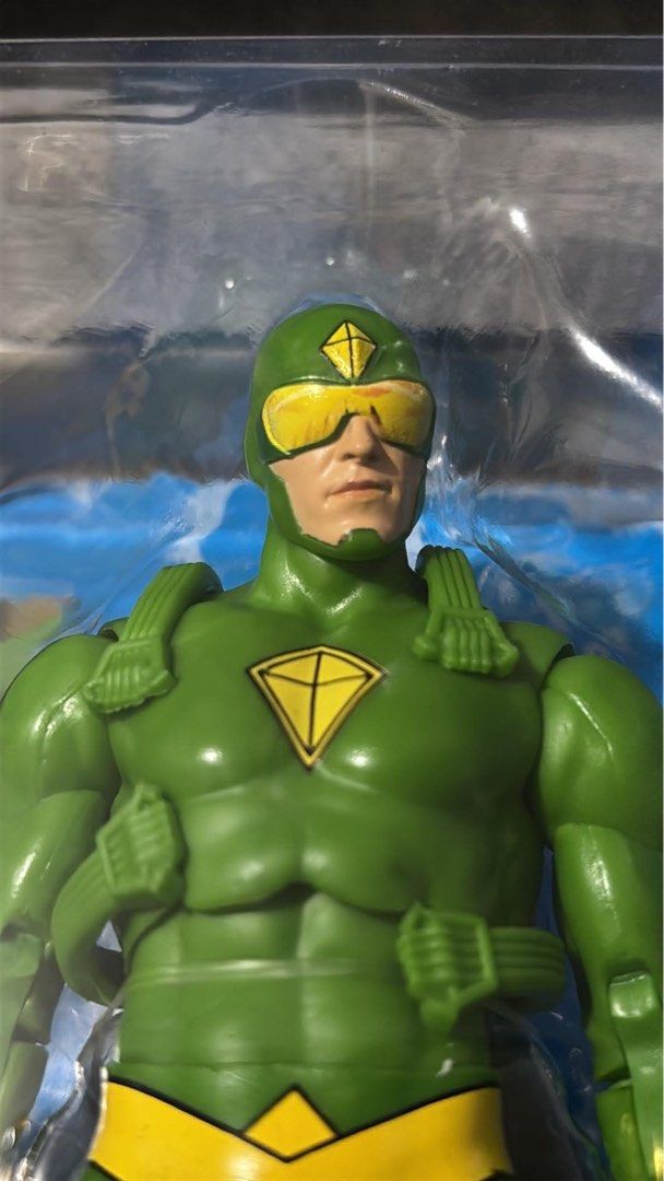 McFarlane Toys DC Multiverse Kite Man Gold Label (Category: Figurines & Statues) located in Marikina City. Submitted by kevinmarcuz (Listing ID 1464310431, Image 3). Description: - McFarlane Toys DC Multiverse Kite Man Collector Edition - Gold Label release - Includes extra hands and backpack accessory - Figure is brand new and sealed in original packaging Item is in Marikina City.