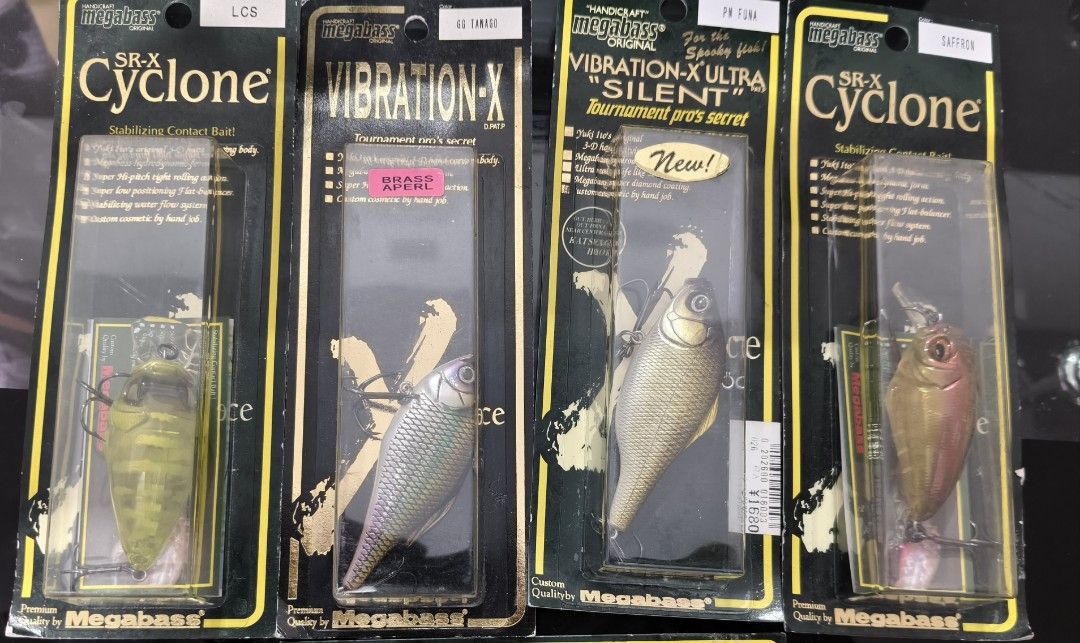 Metabass Lures (Category: Fishing) located in Manila. Submitted by gearheadangler (Listing ID 1464168045, Image 1). Description: Megabass lures 2005 Vintage megabass lures pwedeng each pwedeng take all 600 each 2400 take all Sampaloc,manila area.
