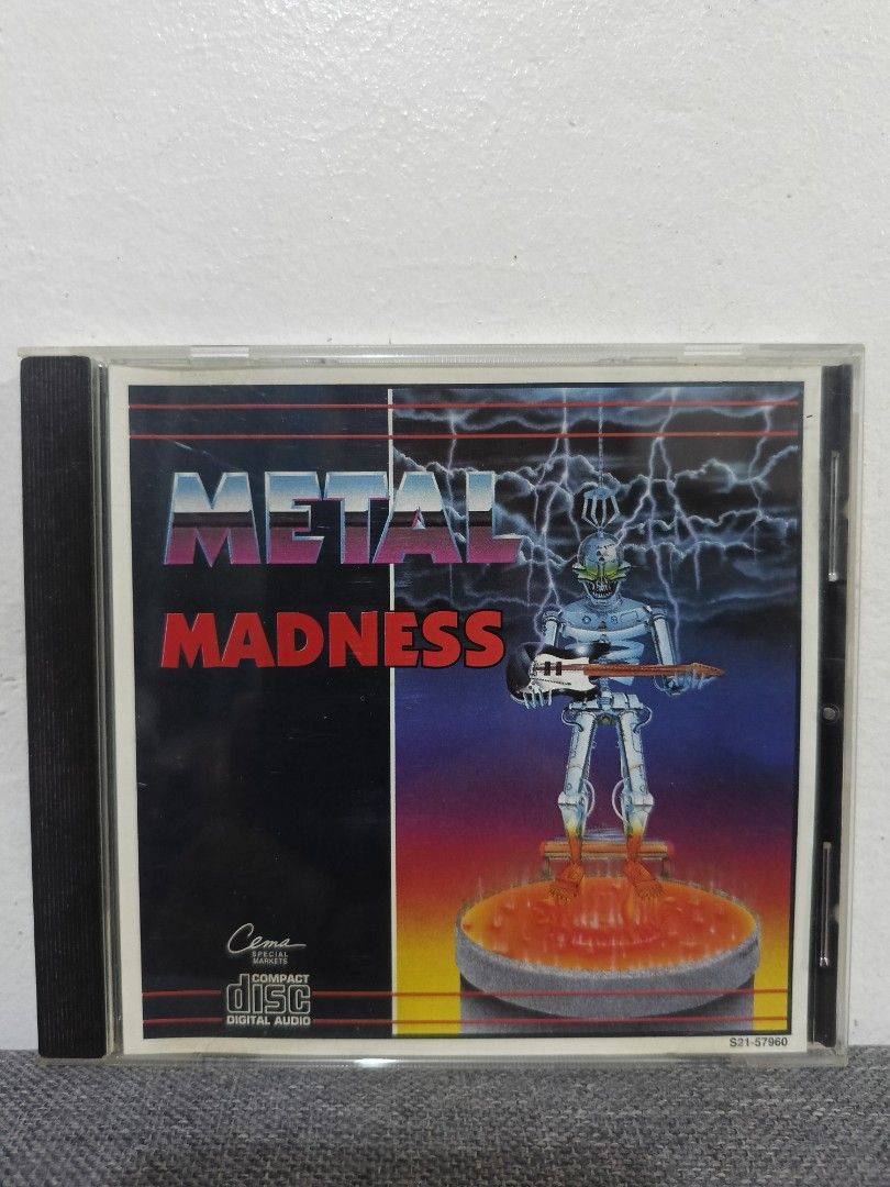 Metal Madness (Category: CDs & DVDs) located in Cavite. Submitted by bodega_ni_kiks11 (Listing ID 1464284889, Image 1). Description: .
