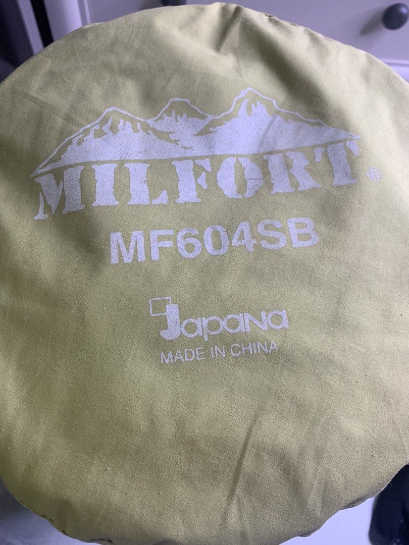 Milfort - Camping Sleeping Bag - Japana (Category: Hiking & Camping) located in Carmona. Submitted by bihira (Listing ID 1464272049, Image 1). Description: Milfort - Camping Sleeping Bag - Japana - WYSIWYG - 190cm x 85cm - Good zippers / Cussion.