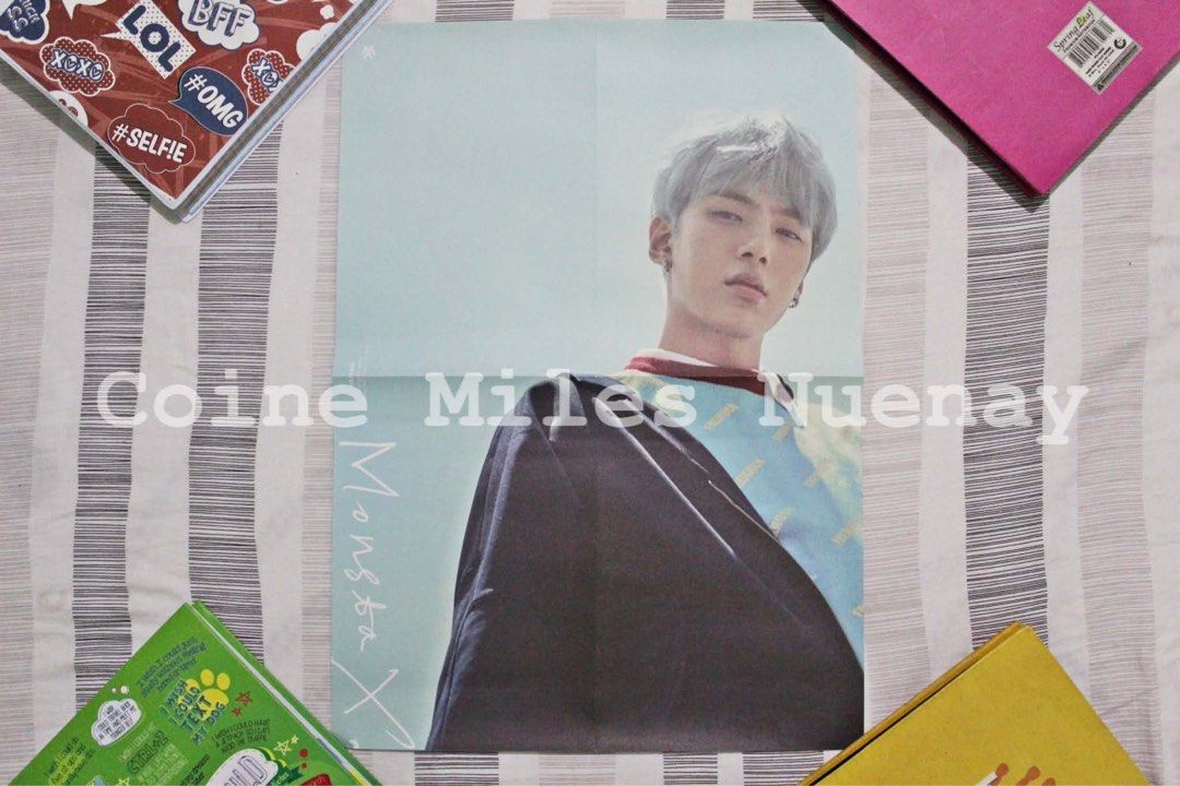 Minhyuk Monsta X Shine Forever Poster (Category: K-Wave Merchandise) located in Iligan City. Submitted by cnuenay (Listing ID 1464352232, Image 1). Description: Monsta X Poster OT7 Shownu Minhyuk Wonho Changkyun Jooheon Hyungwon Kihyun Kpop Shine Forever: Repackaged album Pre ordered way back in 2017-2018 from Korea Monbebe.