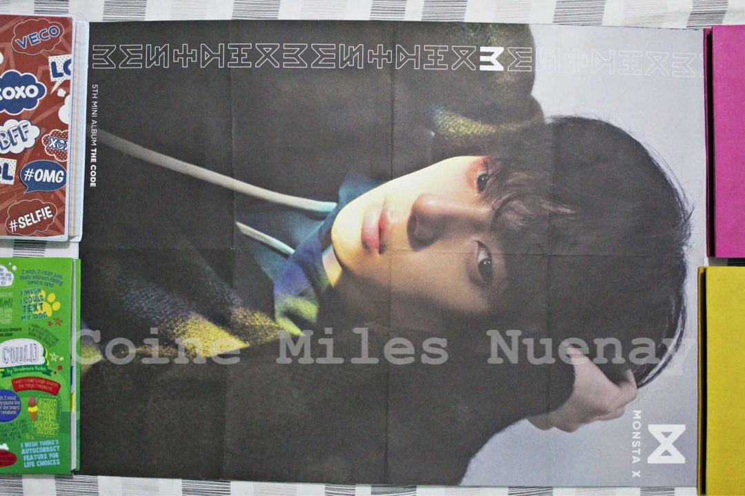 Minhyuk Monsta X The Code Poster Protocol Terminal / De:Code (Category: K-Wave Merchandise) located in Iligan City. Submitted by cnuenay (Listing ID 1464350628, Image 1). Description: Minhyuk Monsta X The Code Poster Protocol Terminal / De:Code Pre Order from Korea back in 2017-2018 Monbebe Lee Minhyuk.