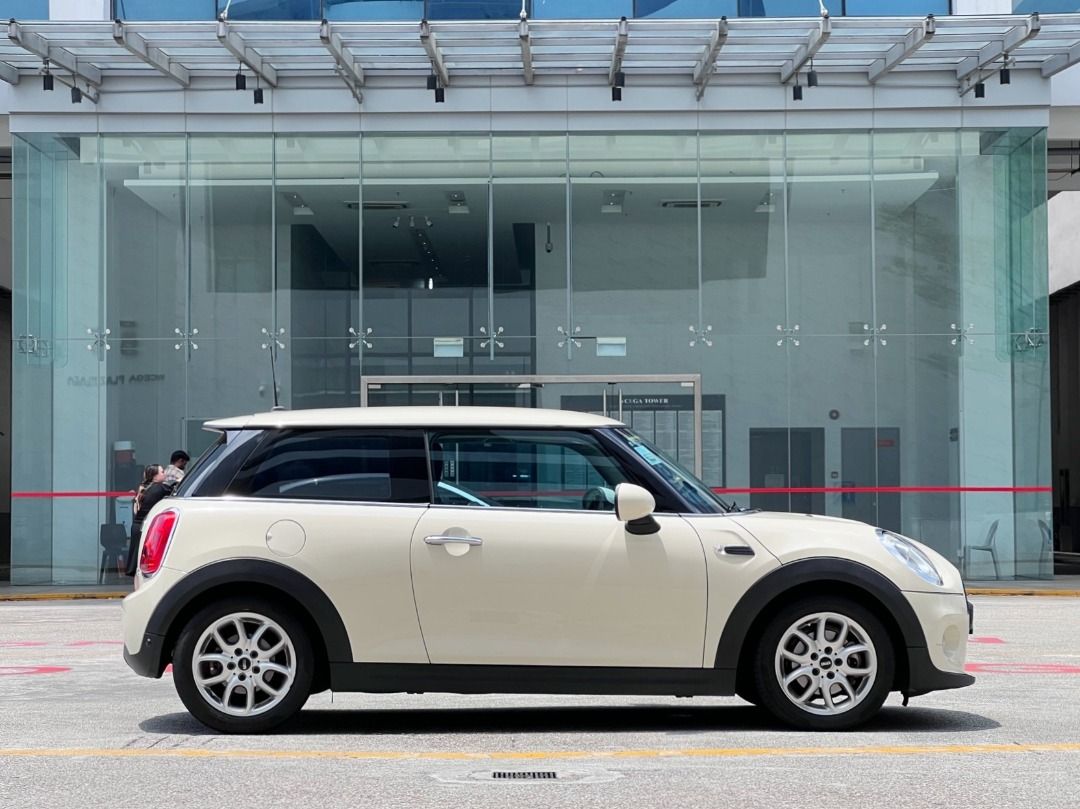 MINI One 3-Door 1.2 3-Door (A) (Category: Used Cars) located in Singapore. Submitted by idealauto (Listing ID 1464178907, Image 3). Description: Features 1.2L turbocharged engine, ABS, airbags, traction/cruise control, auto headlights, rain sensors, multi-function steering wheel. Accessories Keyless start/stop, ambient lights, reverse camera and sensors, dual climatic aircon, factory infotainment system, knockdown rear seats. Description All time