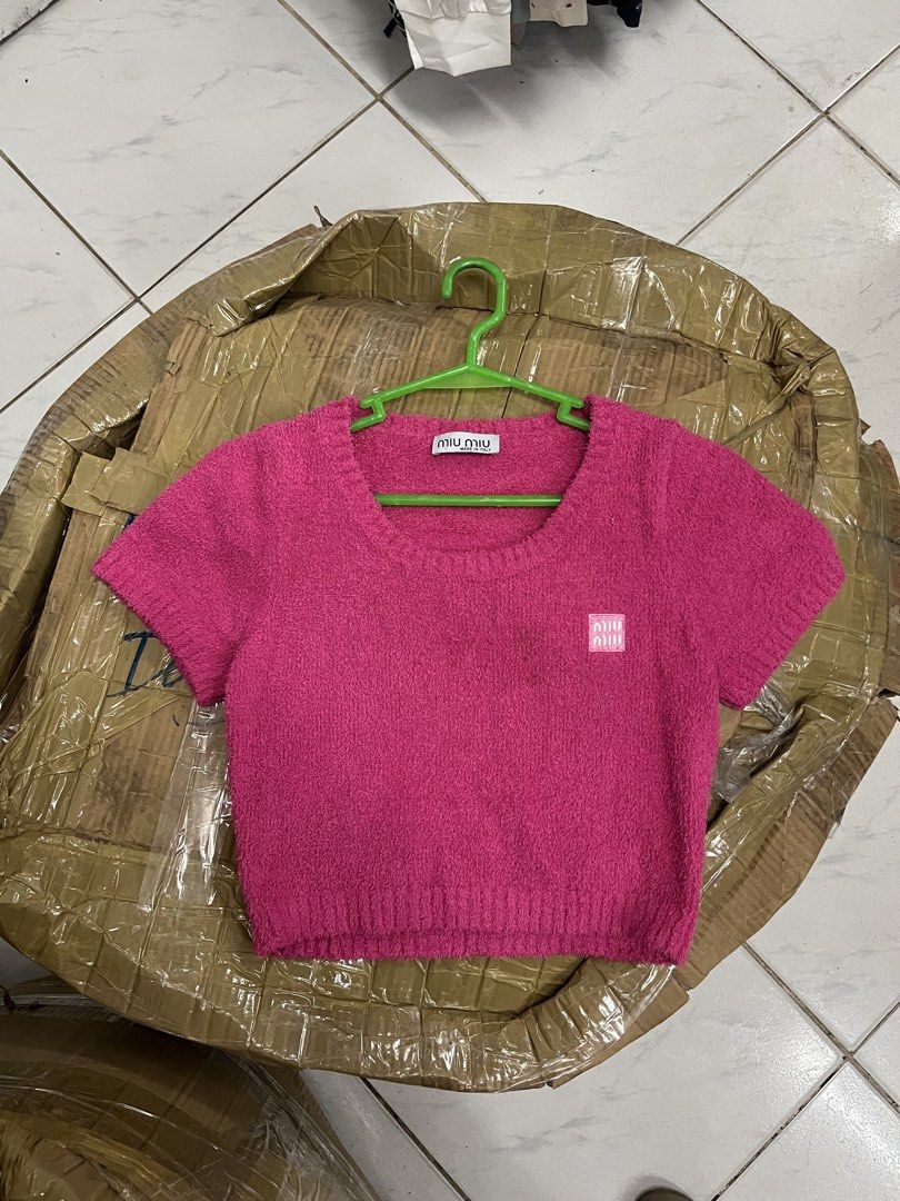 Miu miu (Category: Luxury Apparel) located in Catbalogan. Submitted by wayndsyclee. (Listing ID 1464245993, Image 1). Description: Miu miu Size small to medium No issue Excellent Dimes:18/21.