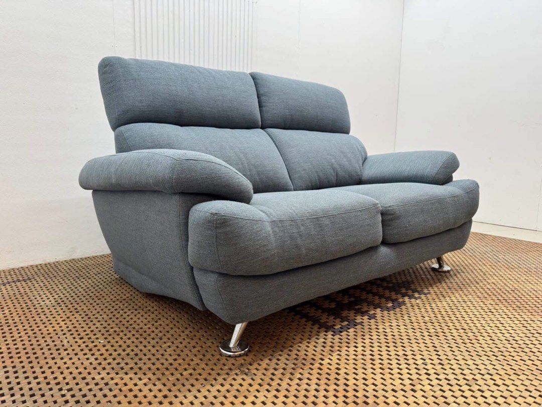 Modern gray 2-seater fabric highback sofa (Category: Other Home Furniture) located in Malolos. Submitted by ramoslaras82250 (Listing ID 1464277483, Image 3). Description: .