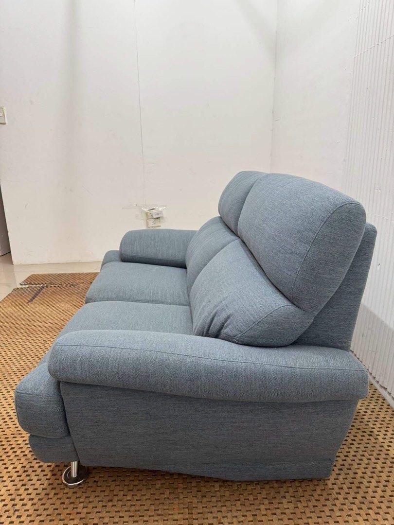 Modern gray 2-seater fabric highback sofa (Category: Other Home Furniture) located in Malolos. Submitted by ramoslaras82250 (Listing ID 1464277483, Image 2). Description: .