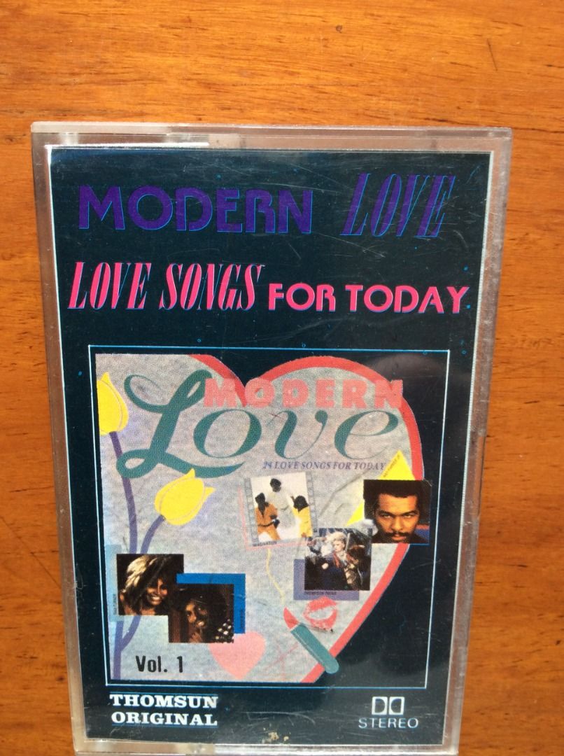 Modern Love Cassette Tapes (Category: CDs & DVDs) located in Silang. Submitted by lawrencenorthey (Listing ID 1464193630, Image 3). Description: - Selling two (2) Thomsun Original cassette tapes. - Titles: 'Music For Dancing Vol. 1' and 'Modern Love Love Songs For Today'. - Track listings available in photos. - Ideal for cassette collectors and lovers of retro music..