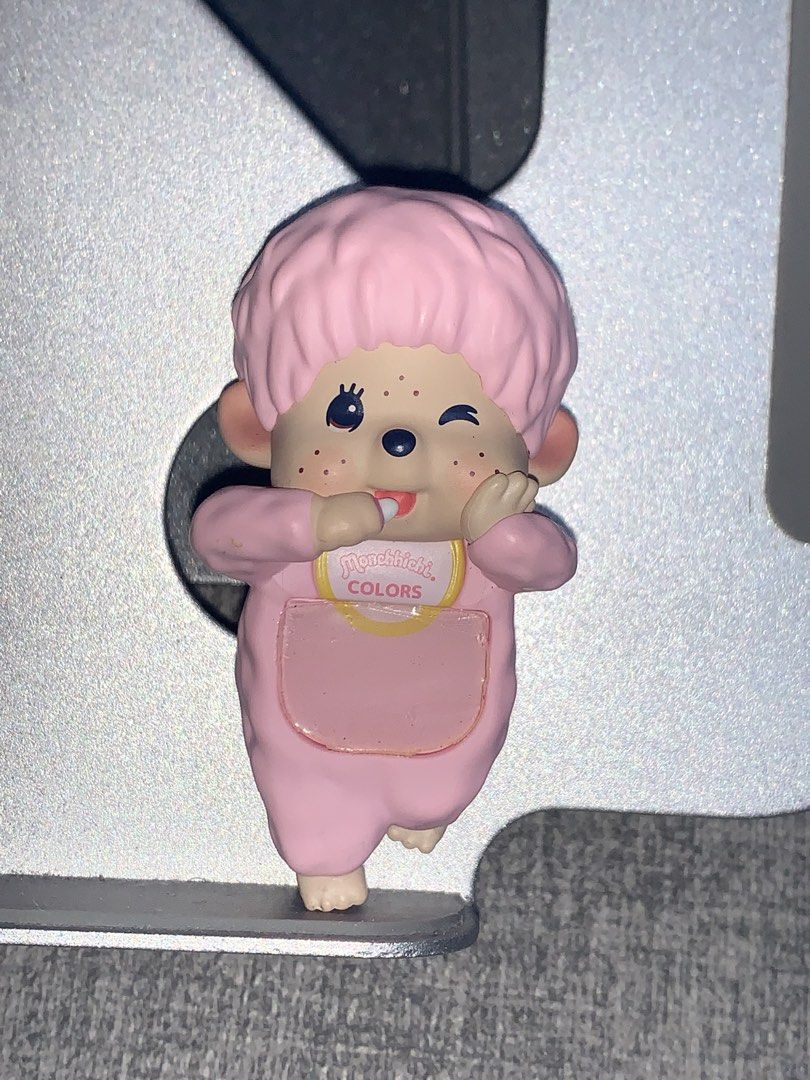 Monchhichi Hippers (Wink Series) (Category: Designer & Blind Box Toys) located in Manila. Submitted by teddieraine (Listing ID 1464329548, Image 2). Description: - Pink - With box and foil - Used adhesive Location: QC.