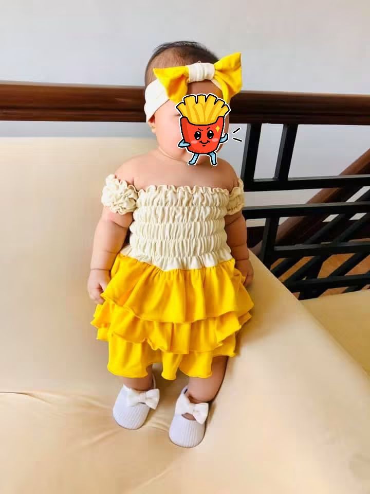 monthly milestone ootd take all 3pcs (Category: Babies & Kids Fashion) located in Binan City. Submitted by gladypie (Listing ID 1464146534, Image 3). Description: take all or pwd din 1pc lng 3 pcs.