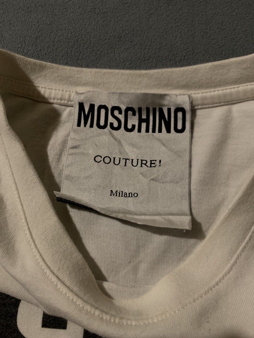 MOSCHINO COUTURE BEAR (Category: Luxury Apparel) located in Cavite. Submitted by thrift_2find (Listing ID 1464342278, Image 2). Description: no issue need wash.