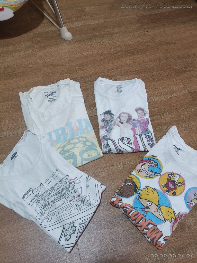 Movie shirts (Category: Tshirts & Polo Shirts ) located in Lucena. Submitted by drygoooddzzz (Listing ID 1464138452, Image 1). Description: assorted shirt Nickelodeon Nintendo as if movie sublime fit to Large good condition 399+ sf.