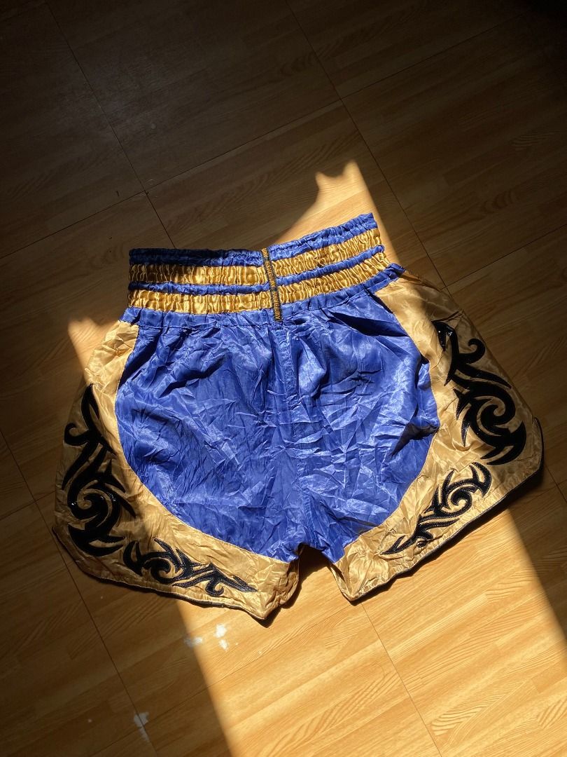 Muay Thai boxing shorts (Category: Shorts) located in Meycauayan. Submitted by _trip2thrift.bul (Listing ID 1464255189, Image 3). Description: Muay Thai boxing shorts SZ XXL .